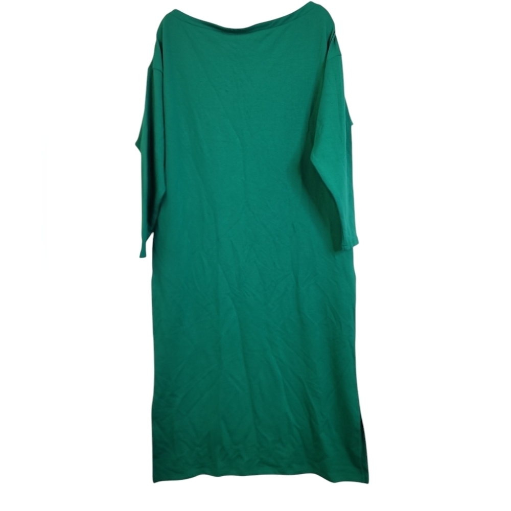 Smash + Tess  ALL DAY MIDI DRESS IN HOLLY GREEN - Picture 6 of 9